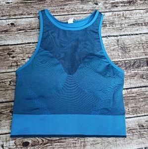 LuLuLemon Seamless Mesh Shelf-Bra Training Tank Size 4
